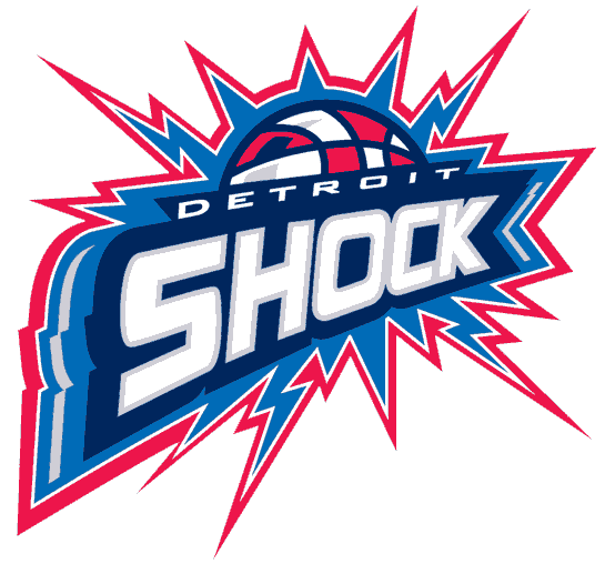 Detroit Shock 2003-2009 Primary Logo iron on transfers for T-shirts
